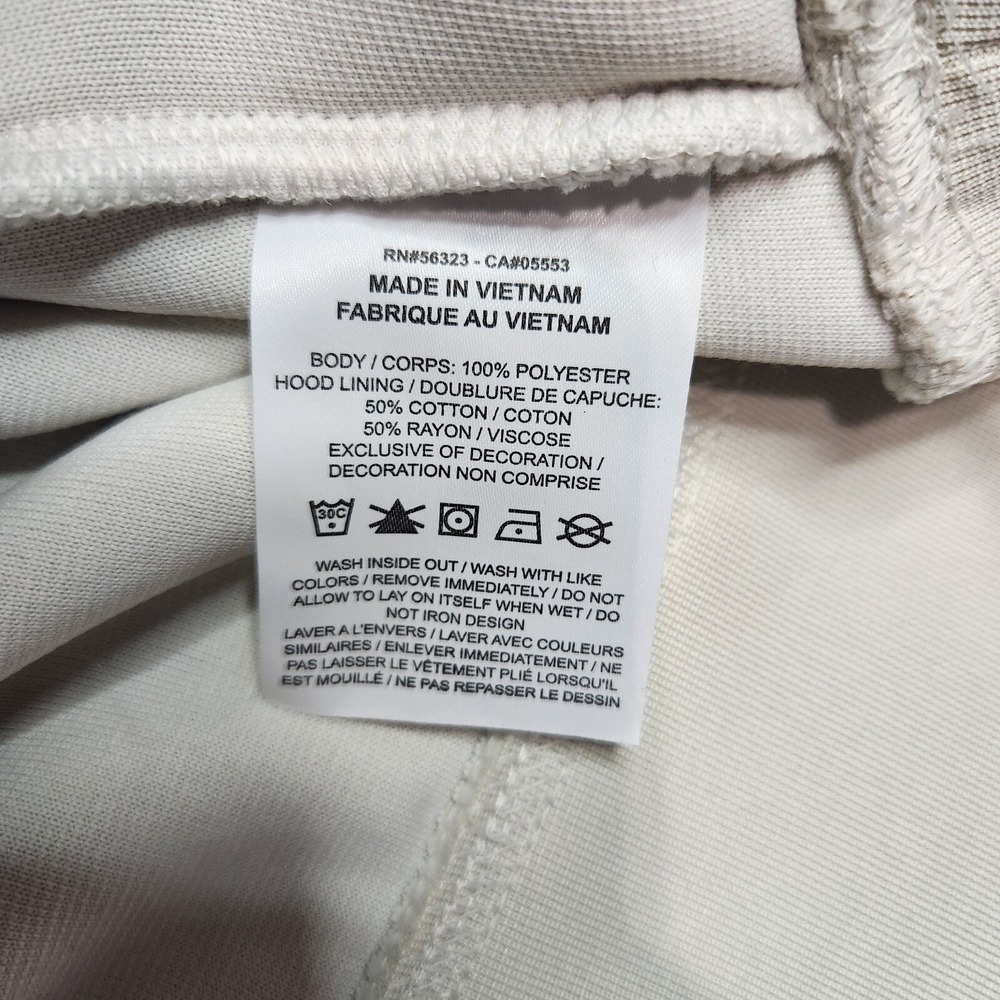 Nike Hoodie Women's Extra Large White Fleece Plush Oversized Sportswear Pullover - Picture 8 of 10